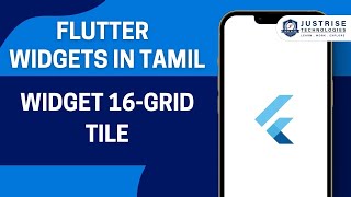 Widget 16 Grid Tile | Flutter Widget In Tamil | Just Rise Academy