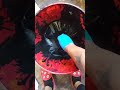 Peeling paint off bucket Satisfying video