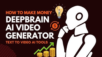 How To Make Money With DeepBrain AI Video Generator | Text To Video AI | AI Video Editing | AI Tools