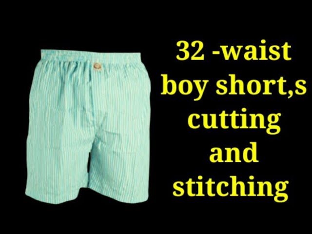 Simple)Gents UNDERWEAR cutting and stitching/front cut 