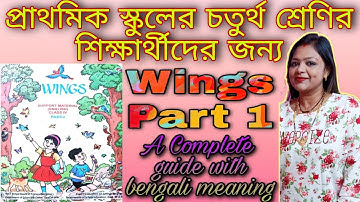 Class 4 wings part 1 Revision Lesson Activity 11 to 22 details analysis wings book #sangitaplanet