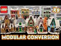 9x LEGO Winter Village Modular Buildings!