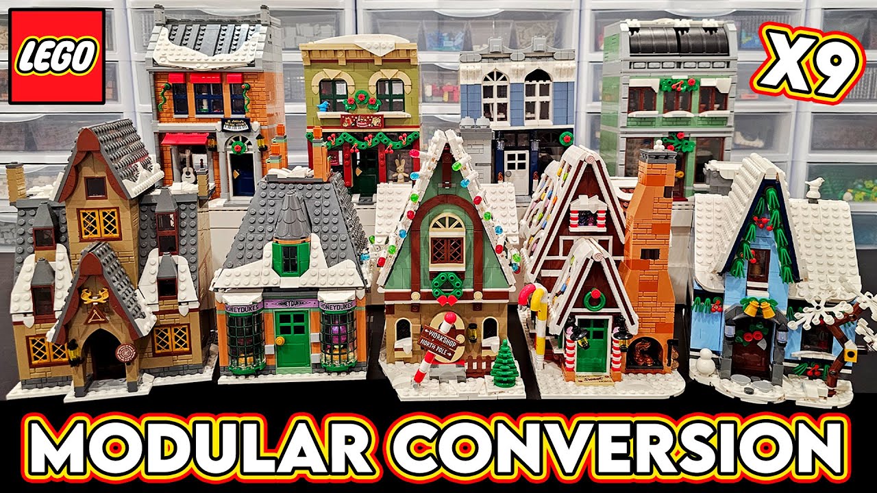 Comment combiner le nouveau système de routes LEGO City et des Modular  buildings - HelloBricks