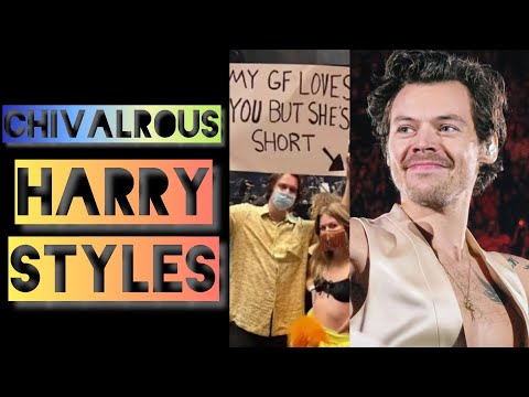 Harry Styles Replying Tall Boyfriend She's Just Normal Height In Nashville Love On Tour 1102021