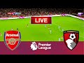 Arsenal Vs A.F.C. Bournemouth - Premier League | Live Football Match | PES 21