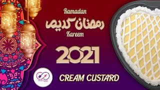 Cream custard dessert| Vanilla custard| Ramadan recipes 2021|Eid recipes 2021| Sweet & Salty Kitchen screenshot 4