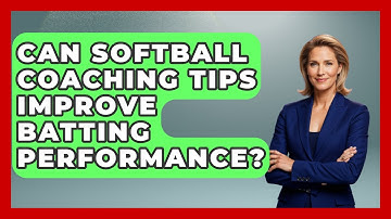 Can Softball Coaching Tips Improve Batting Performance? | Softball Basics and Beyond News