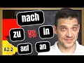 German Prepositions | Prepositions of direction | nach, zu, in, auf, an | Richtungspräpositionen