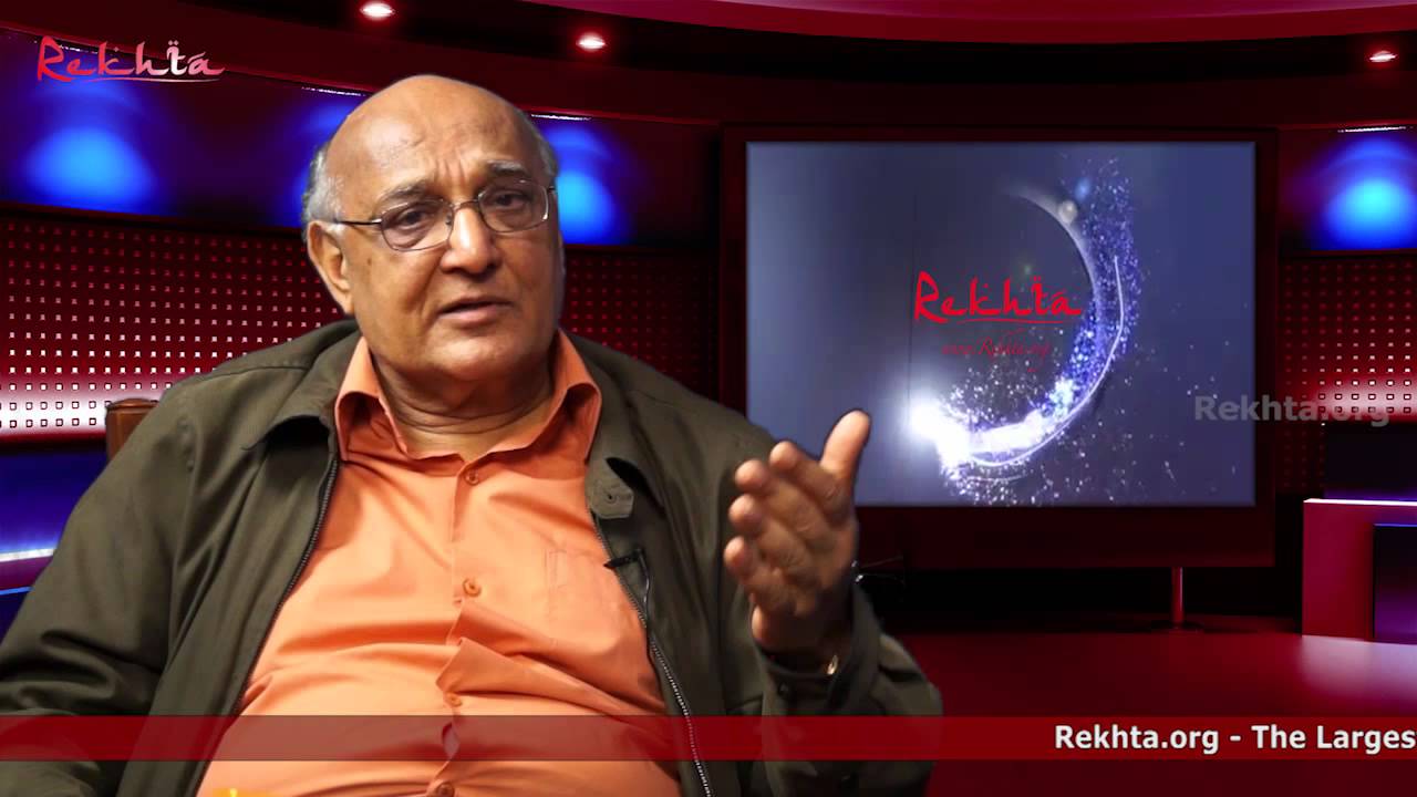 Amjad Islam Amjad in conversation with Zamarrud Mughal at Rekhta.org