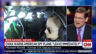 5 20 CNN Erin Burnett . former CIA Deputy Director Michael Morell says War with China is a risk