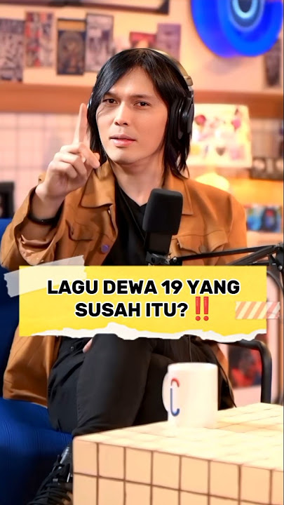 LAGU DEWA 19 YANG SUSAH MENURUT ONCE‼️#oncemekel #ahmaddhani #dewa19 #baladewa #shorts