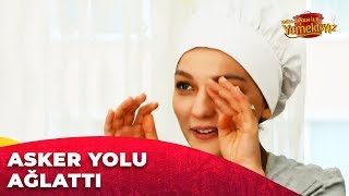 Asker Yolu Bekleyen Hatice, Gözyaşlarına Boğuldu Yemekteyiz 126.Bölüm