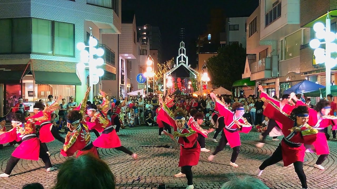 17 7 29 名古屋学生チーム 鯱 大曽根七夕まつり Syachi In Ozone Tanabata Matsuri 円形ステージ会場 Youtube