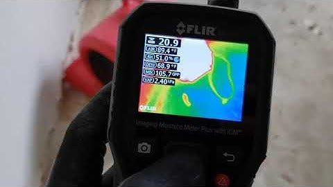 Flir MR176 Thermo imaging Moisture meter FLIR MOISTURE METER