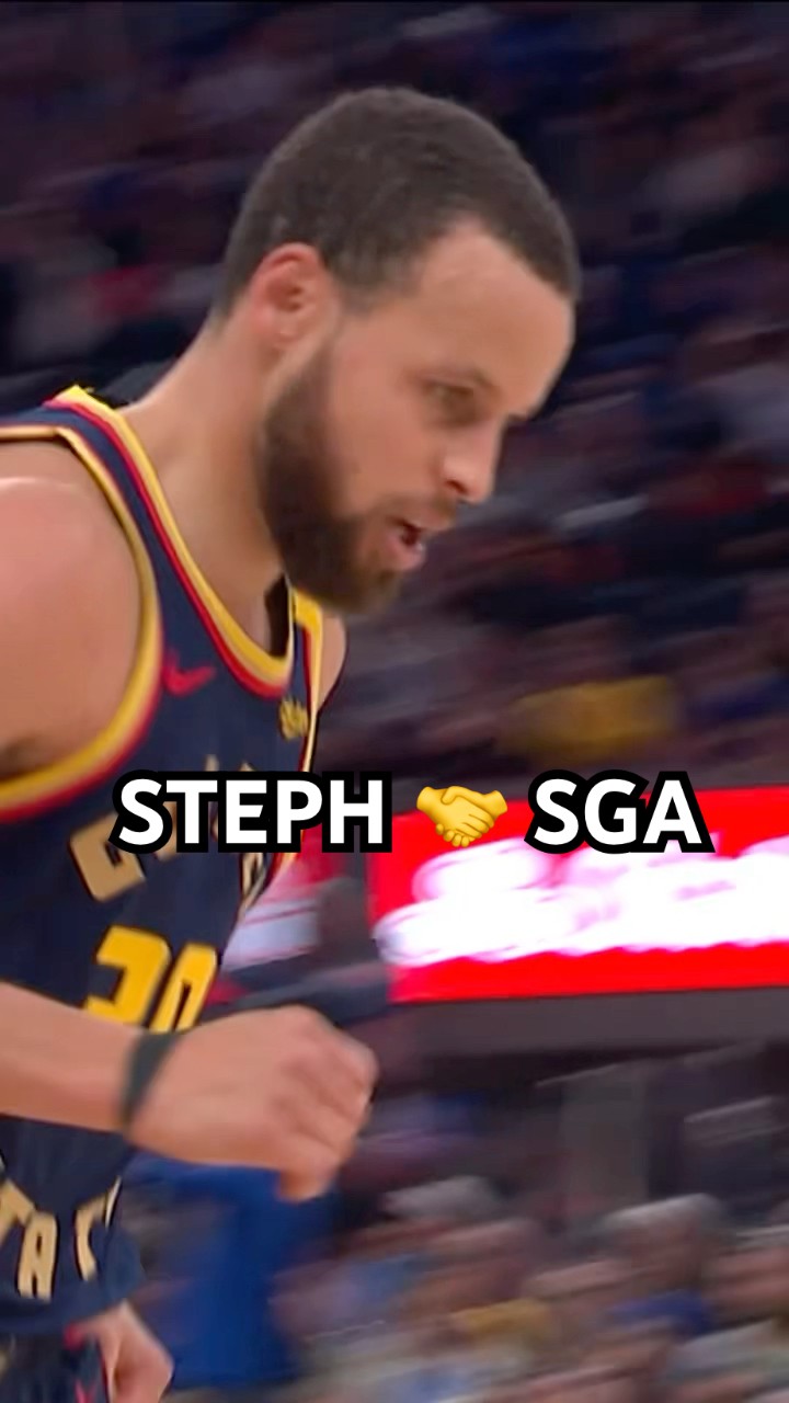 Steph and SGA trade buckets when it matters ?