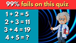 Can You Solve This Genius-Level Math Puzzle | 1 + 2 = 5 🤯 | Viral Logic Riddle 2025