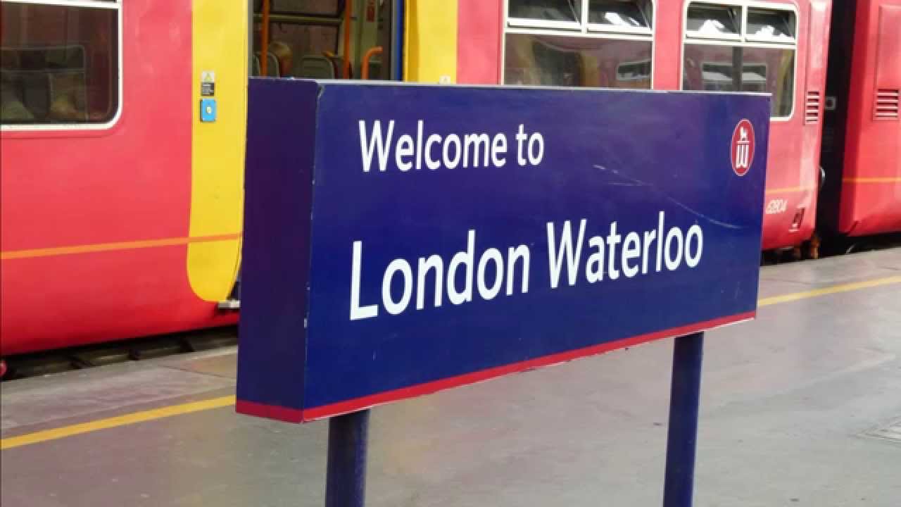 Fantastic Train Announcements at London Waterloo 30 July 2014
