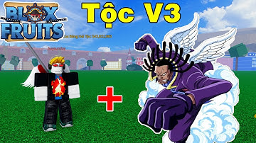 Mình Đã Thức Tỉnh Tộc Sky V3 Và Lụm Được Kính Thiên Nga || Blox Fruit