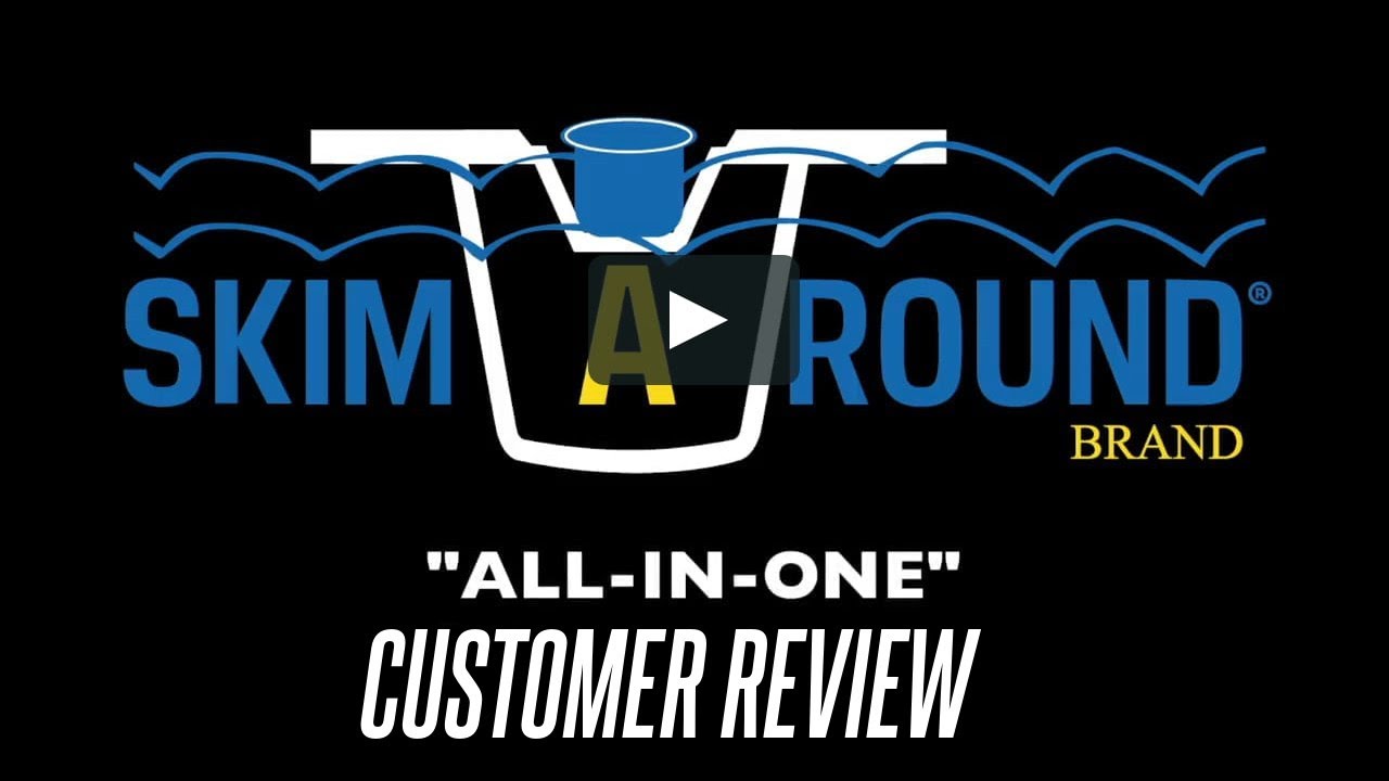 Skimaround pool skimmer review YouTube
