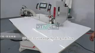 KN-700-3 Automatic Curve Edge Banding and Trimming Machine #furniture #design #woodworking #kitchen