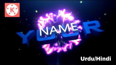 How to create 3D intro for youtube video on mobile  2020/urdu,hindi
