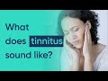 What does tinnitus sound like tinnitus noises