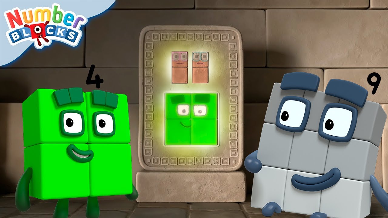 Muster und Sequenzen - Logikrätsel 👾🧩 | Zählen lernen | Mathe für Kinder  Numberblocks