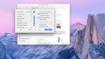 How to Make the Mac Dock 3D or Transparent in OS X Yosemite