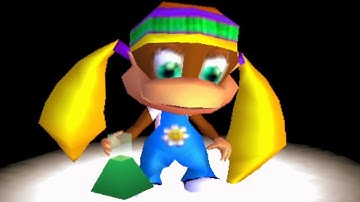 Donkey Kong 64 - 101% Walkthrough Part 4 No Commentary Gameplay - Tiny Kong Rescue at Angry Aztec