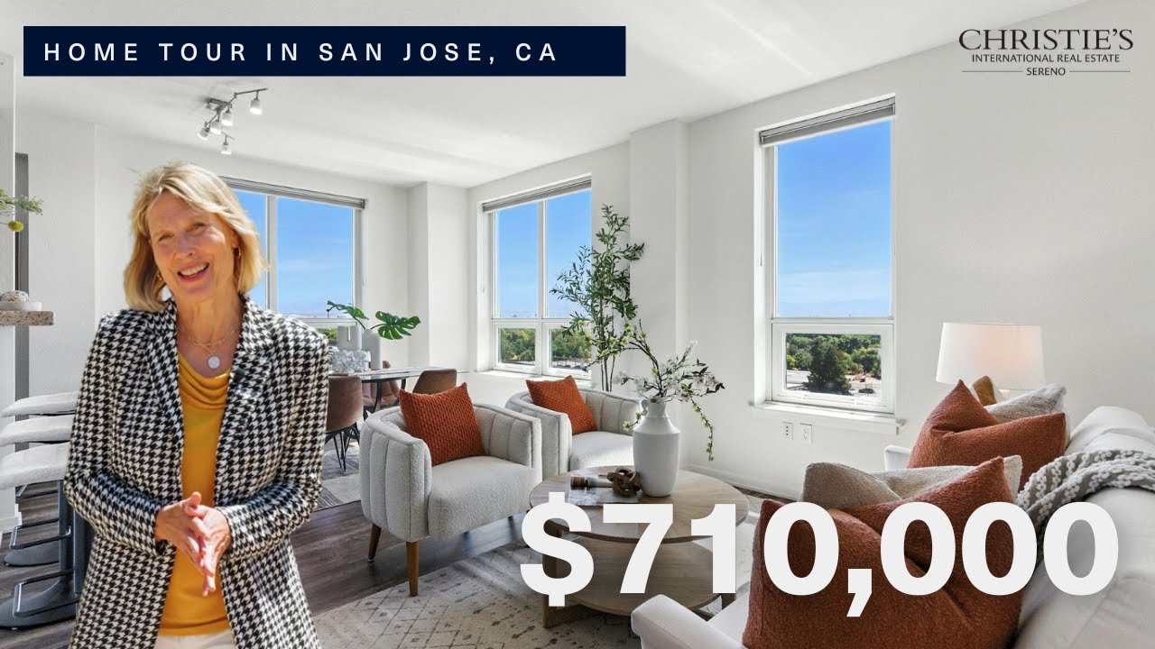 INSIDE a $710,000 San Jose Condo with Stunning 180° Views & Luxury Amenities