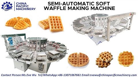 Semi Automatic Soft Waffle Making Machine|Square Waffle|Belgian Waffle|Round Waffle|Brussels waffle