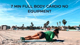 7 Min Full Body Cardio No Equipment Full Body Workout