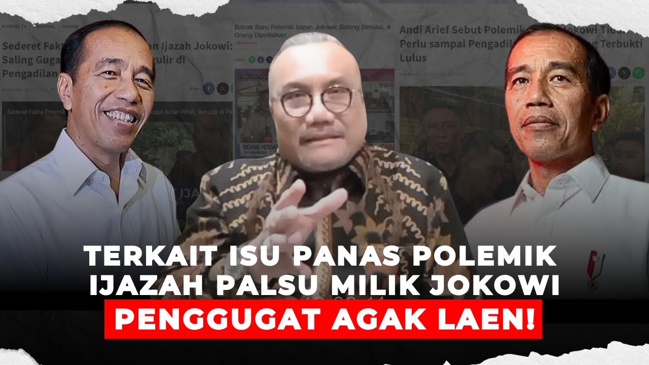 BREAKING NEWS! INI KOMENTAR PEDAS DR.TOGAR SITUMORANG UNTUK PENGGUGAT IJAZAH PALSU JOKOWI