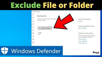 How To Exclude A File Or Folder From Windows Defender Scan In Windows 10 (New 2021)