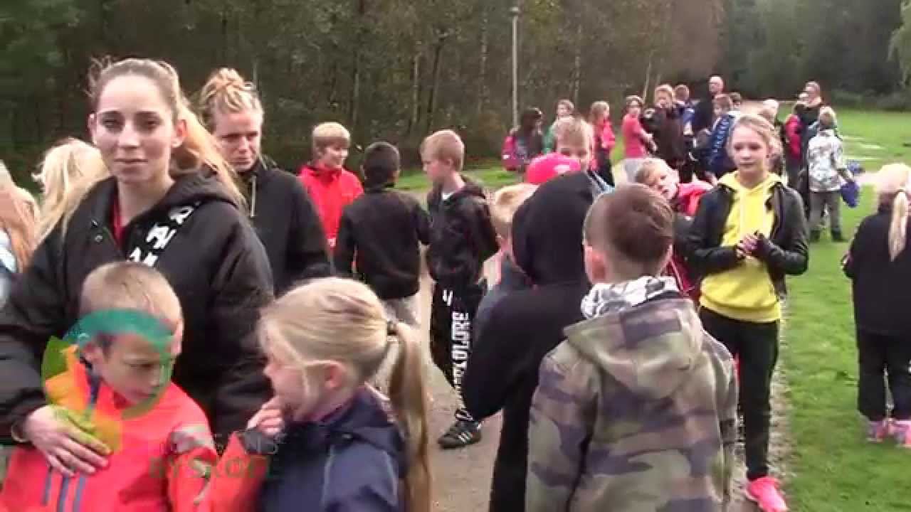 Horsens Byskoles motionsdag d. 10/10-2014 i Bygholm park