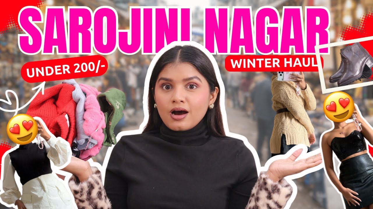 Sarojini Nagar Winter haul | Starting ₹200
