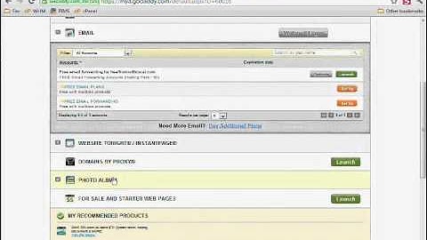Setting up email forwarding with GoDaddy hosting