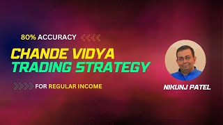 80% Accuracy | Trading Strategy using Chande Vidya Indicator