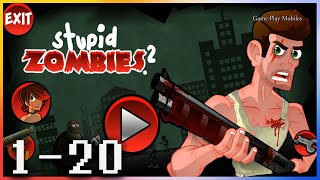 Stupid Zombies 2 - Gameplay Walkthrough - ( LAB ) Levels 1-20 | All Star | screenshot 3