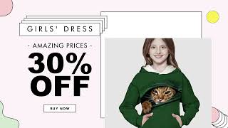 Soft & comfortable girls' dress from $13 screenshot 4