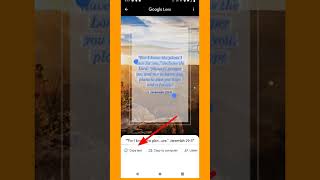 GOOGLE LENS | Copy text from images | googlelens  shorts