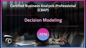 Decision Modeling | Exclusive Lesson