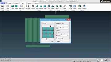 [TOPS Waterjet] Common Cut Line