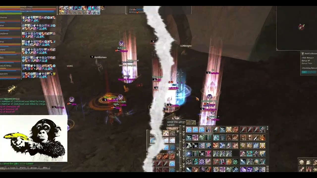 Lineage2 PVP Loa Lair of Antharas Bridge