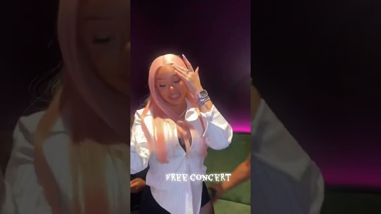 Latto at Mariah the scientist bday party 🫠