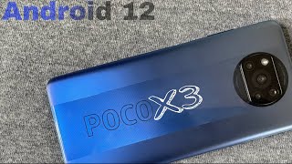 Pixel Experience Android 12 stable rom for Poco X3.. Complete installation with review...