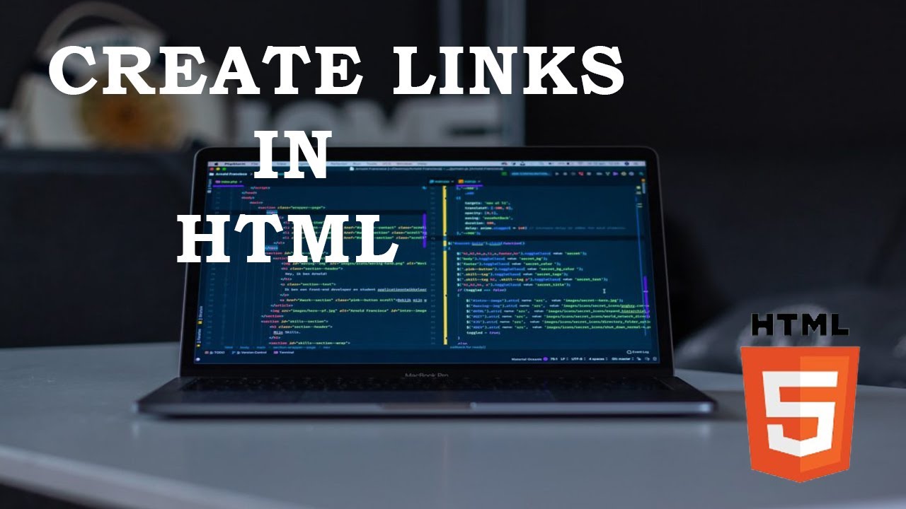 Introduction to HTML | Create Links in HTML - YouTube