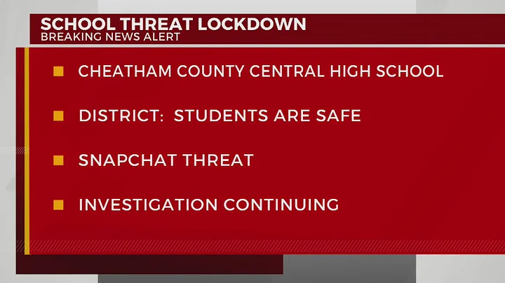 Lockdown lifted at Cheatham County High School