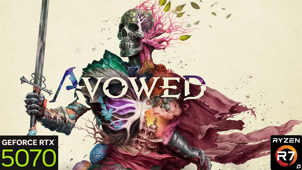 RTX 5070 - Avowed - 1440p 1080p