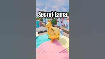 How to open Secret Golden Lama #fortnite #squidgame